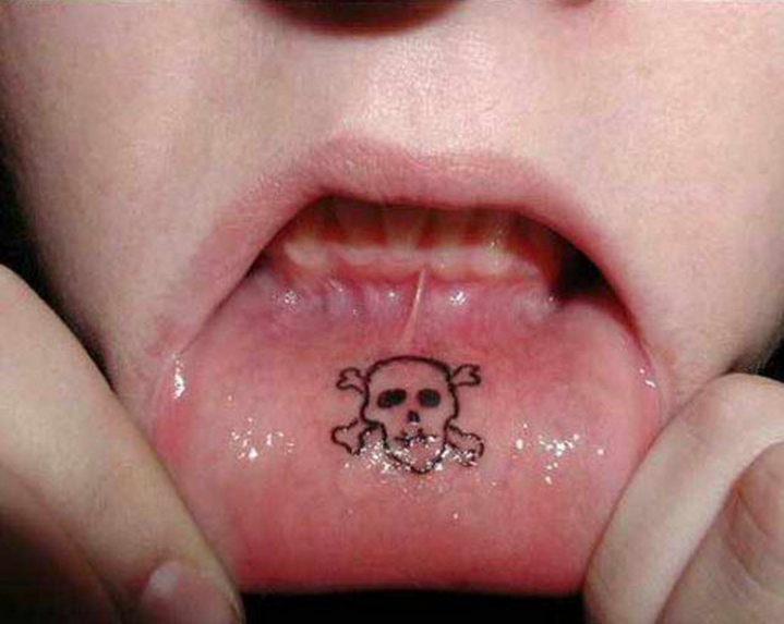 Inner Lip Tattoos | News | Dentagama