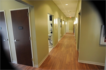 Hallway at our family dentistry in Salisbury NC