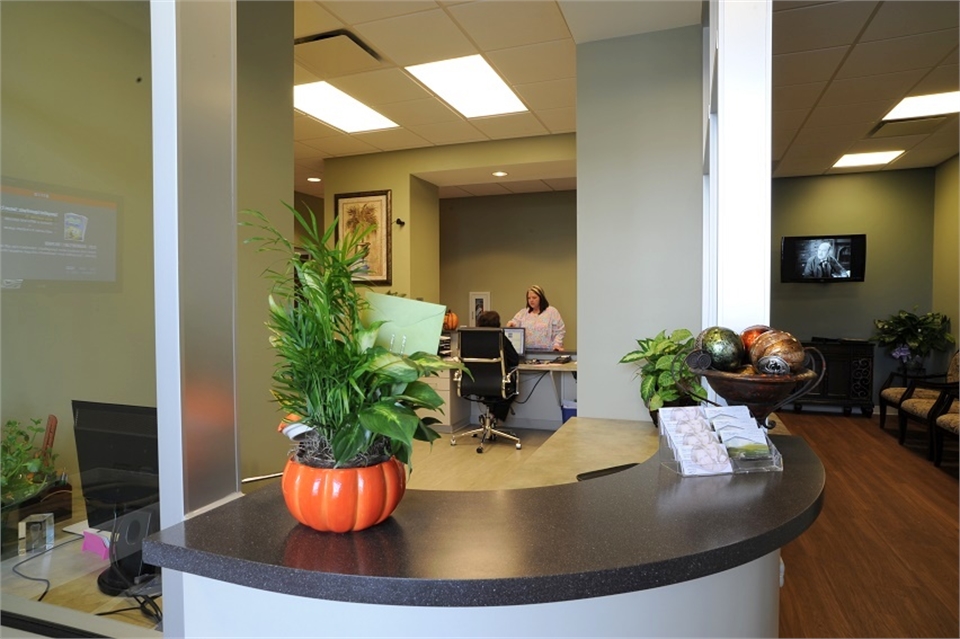 Front desk and accounts office at Beautiful Dentistry