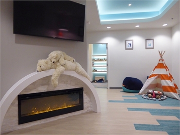 children  centered interiors at Redmond Ridge Pediatric Dentistry