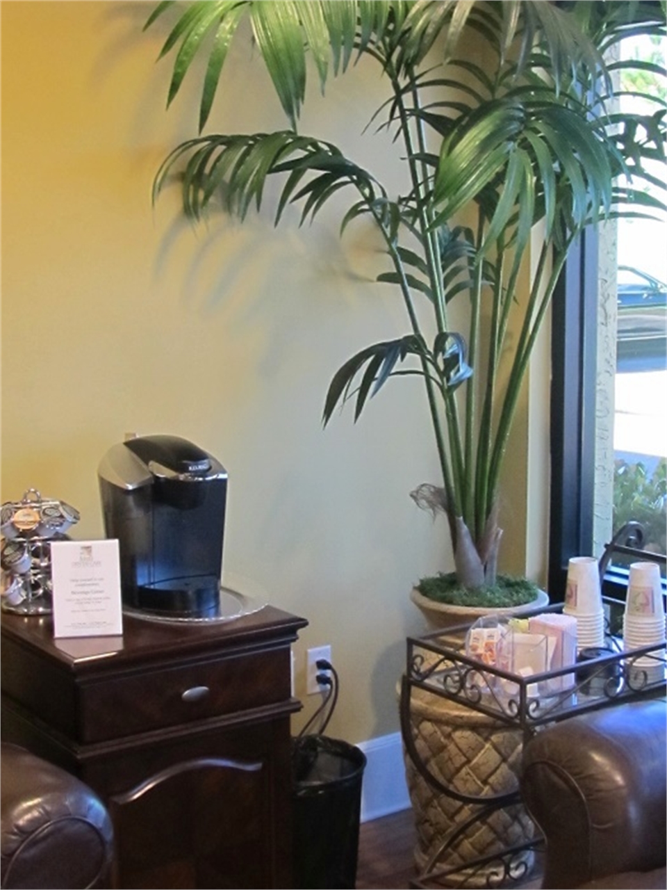 Refreshments at our orthodontic care office in Bonita Springs FL