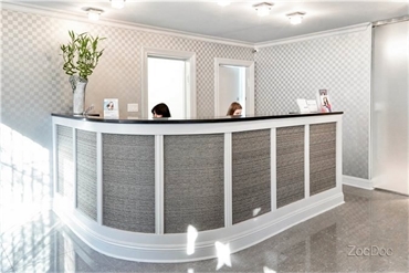 Pleasant front desk staff at our laser dentistry office in Greenwich Village