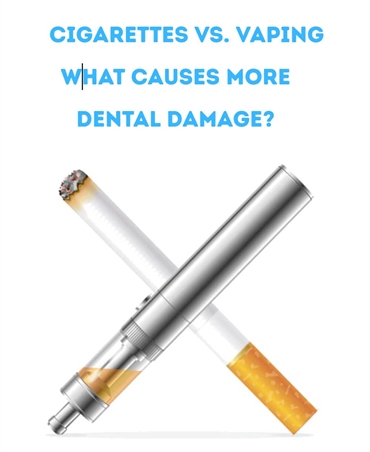 Decoding Dental Damage: Cigarettes vs. Vaping