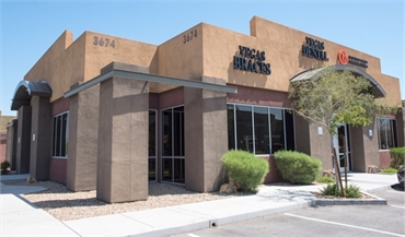 Exterior view of our dentistry in Las Vegas NV just 3.3 miles to the east of McCarran International 