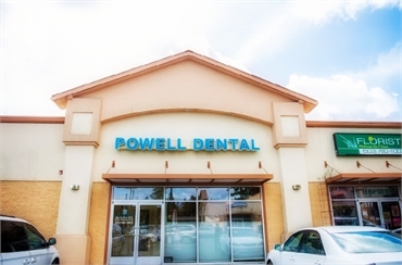 Entrance to Powell Family Dental Care Portland OR 97266