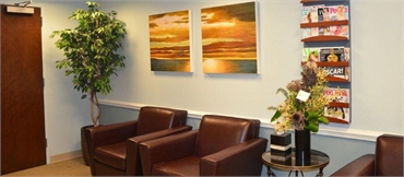 Waiting Area of Burke dentist Burke Centre Dental Arts