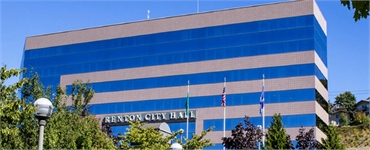 Renton City Hall 5 minutes drive to the northeast of Renton Smile Dentistry