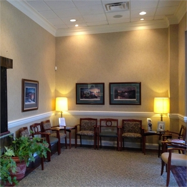 Waiting area at South Shreveport Dental