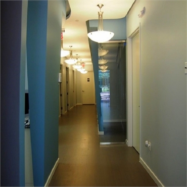 Hallway at Comfort First Family Dental