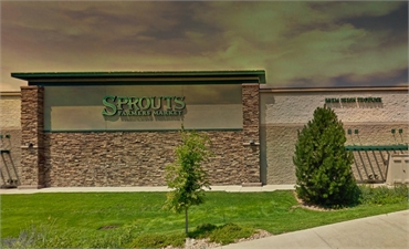 Sprouts Farmers Market few blocks to the south of dentist in Centennial CO Ridgeview Dental
