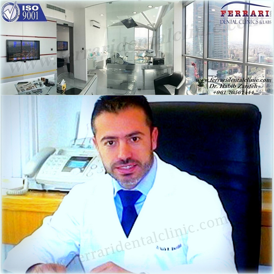 Dr.Habib Zarifeh head of CMC Dental Division certified Lumineers dentist 