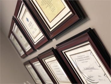 Accolades in the office at Suwanee dentist Exceptional Dentistry at Johns Creek Judson T. Connell DM