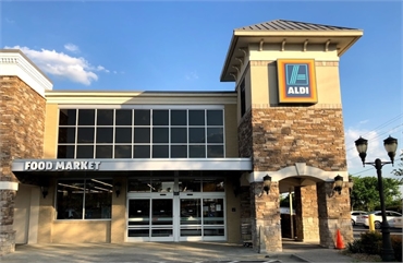 ALDI 5 miles to the west of Exceptional Dentistry at Johns Creek Judson T. Connell DMD