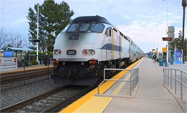 Amtrak and Metrolink Irvine Station