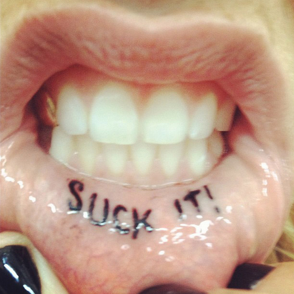 Inner Lip Tattoos News Dentagama