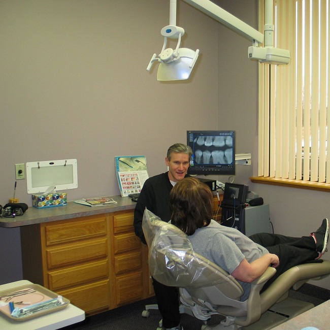 Clinton Township dentist Dr Michael Aiello explains various denture