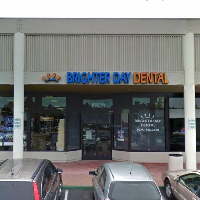 Front view of Brighter Day Dental Concord CA Dentagama