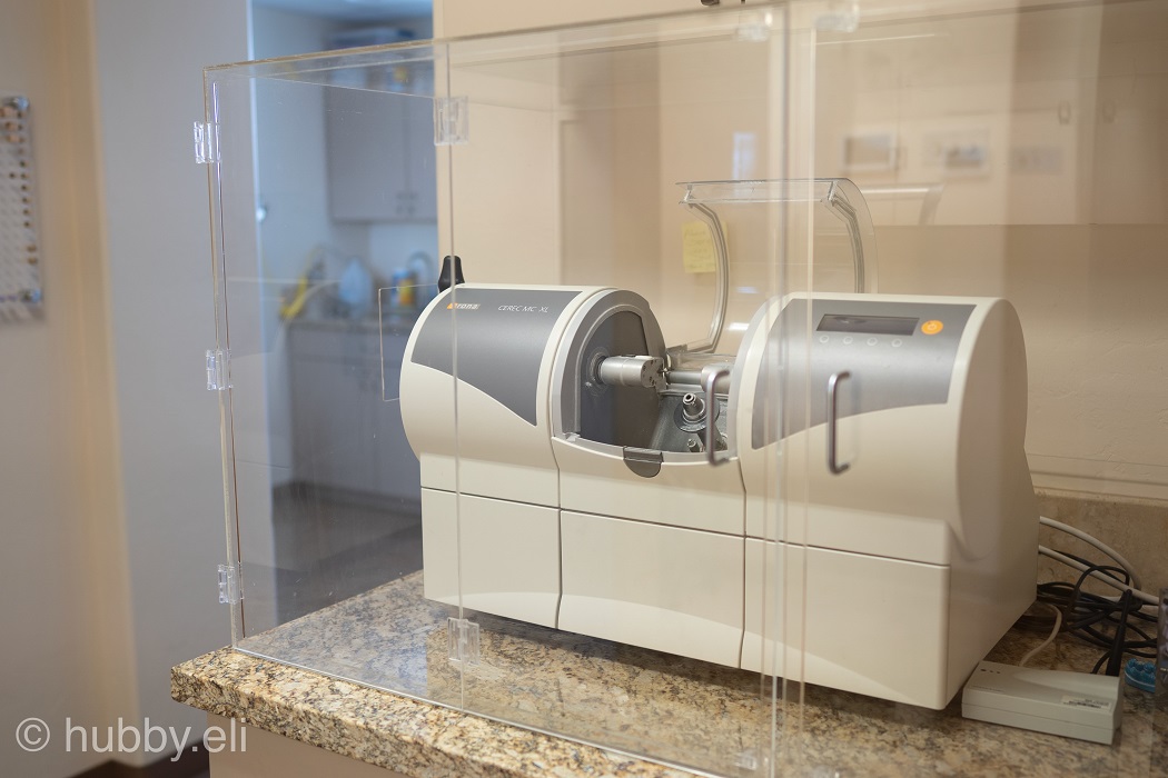 CEREC milling and grinding unit at Tucson dentist Prime Dental Dentagama