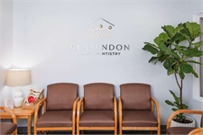 Waiting room at Clarendon Family Dentistry