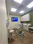 dental treatment room at ryan rhodes dds