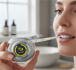 Innovative Salivary Sensor Integrated into Dental Floss for Stress Detection