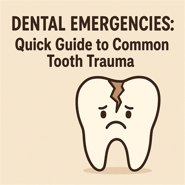Dental Emergencies: Quick Guide to Common Tooth Trauma