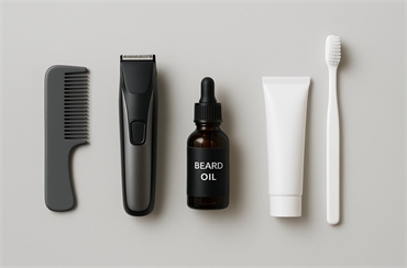 Enhancing beard grooming with dental care