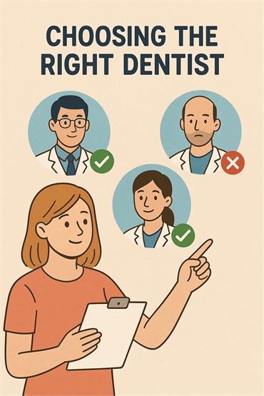 A Complete Guide to Choosing the Right Dentist for Your Dental Health