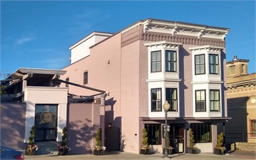 15 Church a few paces to the east of Saratoga Springs dentist Harrison Family Dentists