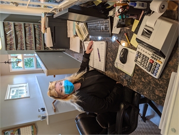 Reception area at Harrison Family Dentists Saratoga Springs NY