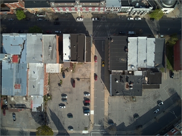 Arial view of Gloversville dentists Harrison Family Dentists