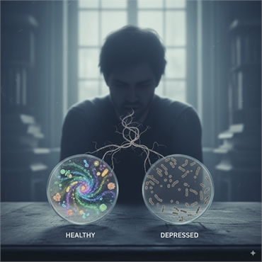 Depression Linked to Reduced Oral Microbiome Diversity