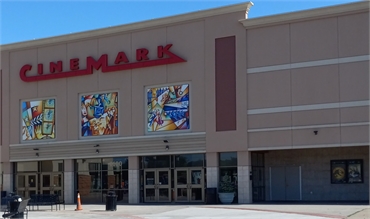 Cinemark Greeley Mall at 12 minutes drive to the east of Greeley dentist Luker Dental