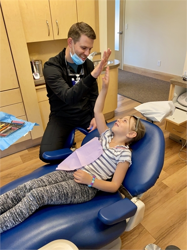 Children's dentist Dr. Luker is very popular among kids in Greeley
