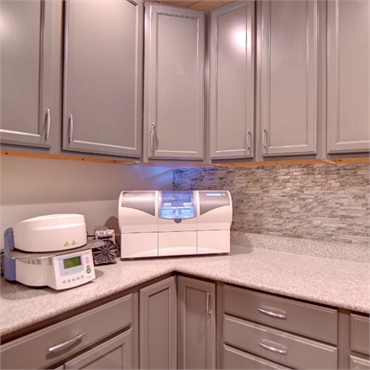 CEREC milling unit at Smileology Santa Rosa Beach