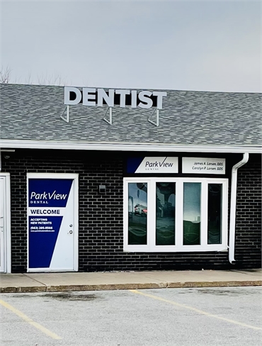 Shopfront view Park View Dental Eldridge dentist