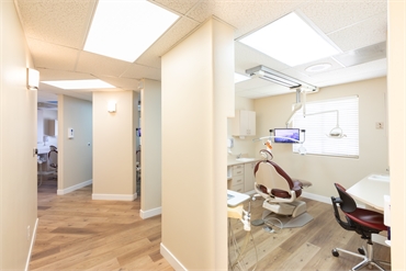 Well lit operatories at Sunnyvale dentist Derek H. Tang DDS