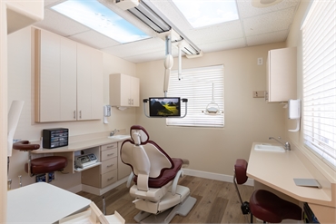 Operatory at Sunnyvale dentist Derek H. Tang DDS