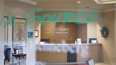 Reception area at Smile Source Spokane - Valley