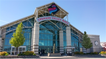 Spokane Valley Mall at 5 minutes drive to the northeast of Smile Source Spokane Valley