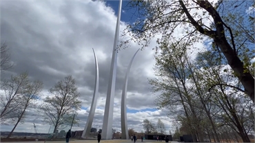 Air Force Memorial at 4 minutes drive to the north of The Dental Office at River House