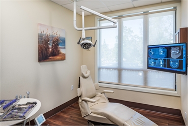 Dental chair at Pier 210 Dental Group