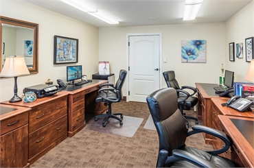 Dentists'office and consultation room Pier 210 Dental Group Auburn CA