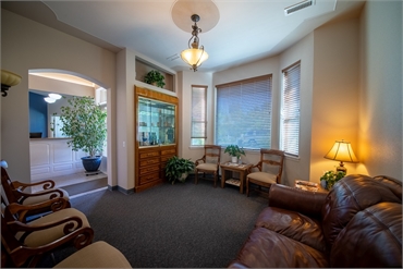 Waiting area at Prickly Pear Family Dental Prescott