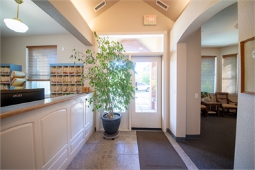 Reception area at Prickly Pear Family Dental Prescott AZ