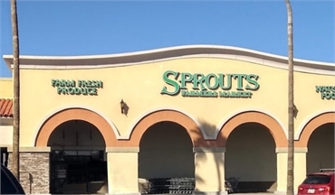 Sprouts Farmers Market on 245 E Bell Rd at 5 minutes drive to the east of Beautiful Smiles of Arizon