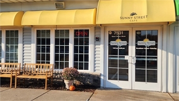 Sunny Street Cafe at 3 miles to the north of Little Mountain Dental Concord OH