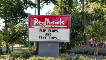 Redhawk Grille is at just 3 minutes to the north of Little Mountain Dental