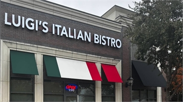 Luigi's Italian Bistro at 9 minutes drive to the west of 10 Day Smiles