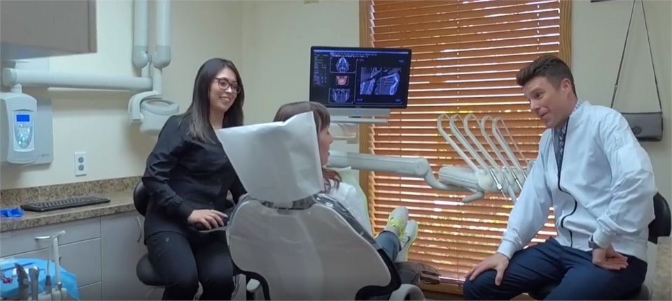 Dental implant procedure at Gillespie Dentistry